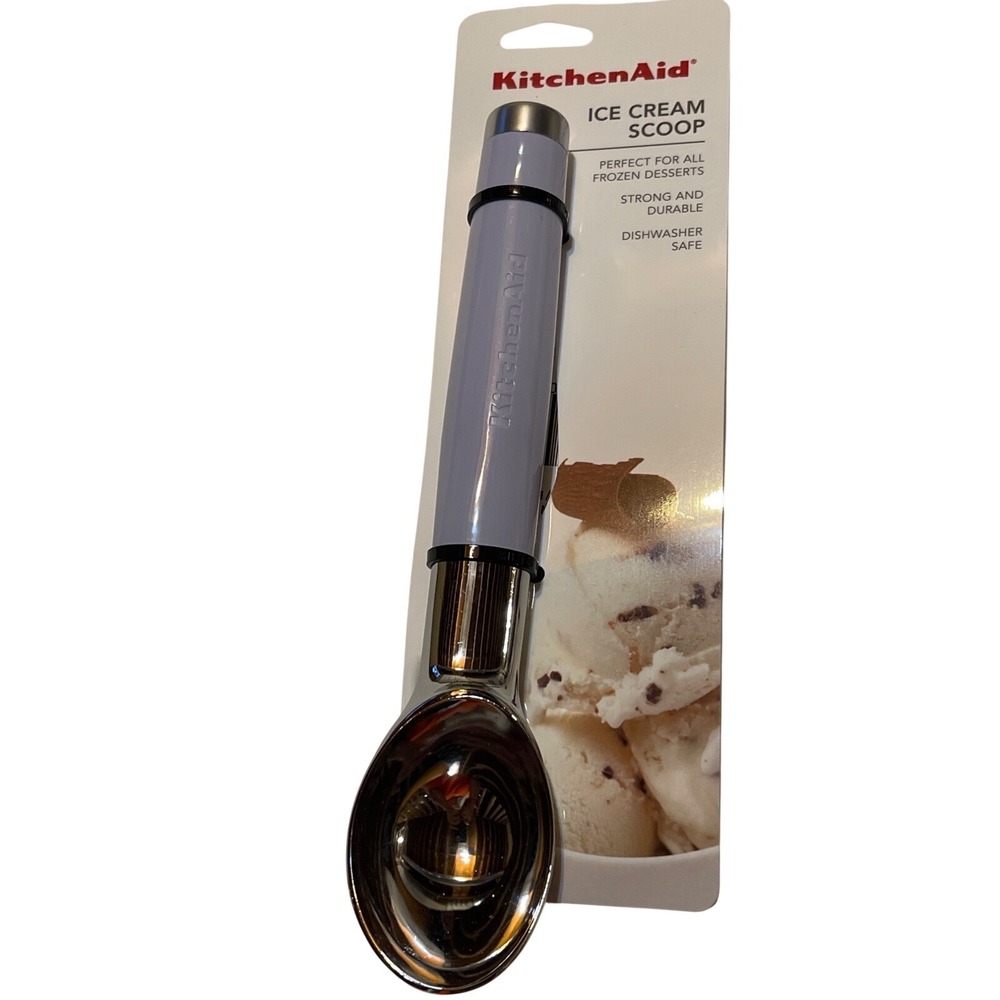 Kitchenaid Lavender Ice Cream‎ Scoop Stainless Steel New!